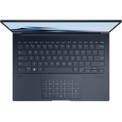 מחשב נייד אסוס Asus Zenbook 14 OLED 14" U9-285H 32GB 1TB — (כחול) Ponder Blue עם מסך מגע