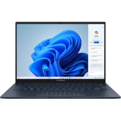 מחשב נייד אסוס Asus Zenbook 14 OLED 14" U9-285H 32GB 1TB — (כחול) Ponder Blue עם מסך מגע