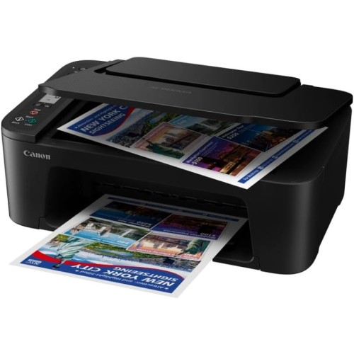 Многофункциональный беспроводной принтер Canon PIXMA TS3750i для печати, сканирования и копирования — черный