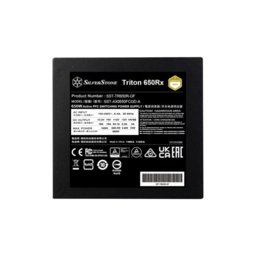 Блок питания SILVERSTONE TRITON 650RX 650W 80+ Gold