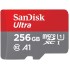 SanDisk Ultra MicroSDXC memory card without adapter with a capacity of 256GB