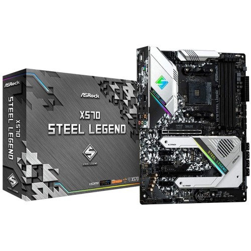 Материнская плата AM4 X570 Asrock Steel Legend