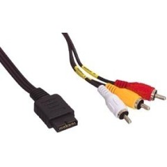 Cable SONY PLAYSTATION - 3x RCA, 1.8m length