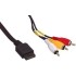 Cable SONY PLAYSTATION - 3x RCA, 1.8m length