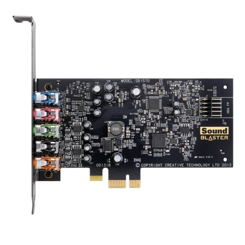 כרטיס קול פנימי Sound Blaster Audigy Fx 5.1 PCIe