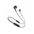 Bluetooth headphones JBL Tune 205BT in black color.