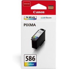 מחסנית דיו צבעונית מקורית Canon CL-586 למדפסות Canon PIXMA