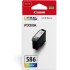 מחסנית דיו צבעונית מקורית Canon CL-586 למדפסות Canon PIXMA