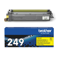 Brother TN-249Y Original Super High-Yield Yellow Toner Cartridge for Brother LED Printers