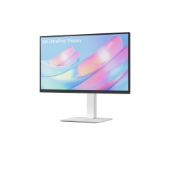 מסך מחשב LG UltraFine™ 27" 4K UHD IPS — לבן