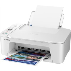 Многофункциональный беспроводной принтер Canon PIXMA TS3751i для печати, сканирования и копирования — белый