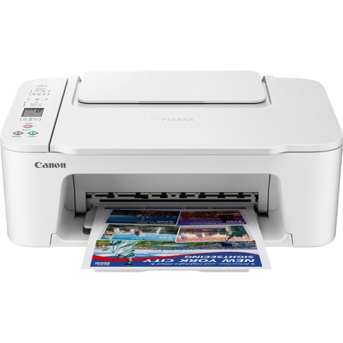 Многофункциональный беспроводной принтер Canon PIXMA TS3751i для печати, сканирования и копирования — белый