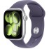 Apple Watch 42mm Series 11 GPS + Cellular в цвете Silver Aluminium с ремешком Purple Fog Sport Band S/M (2025)