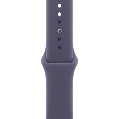  שעוןApple Watch 42mm Series 11 GPS בצבע Silver Aluminium עם רצועת Purple Fog Sport Band M/L (2025)