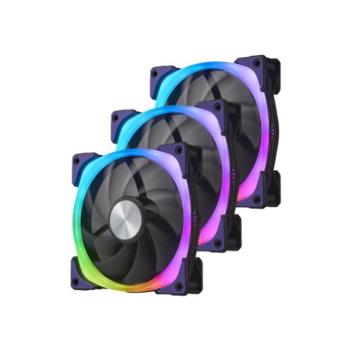 Комплект вентиляторов SUPER FLOWER NEON ARGB 140 мм чёрный (3 шт.)