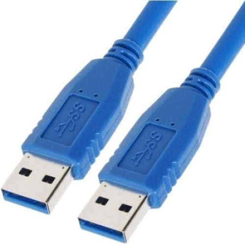 USB 3.0 Cable from A Male to A Male, 1 meter.