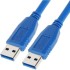 USB 3.0 Cable from A Male to A Male, 3 meters.