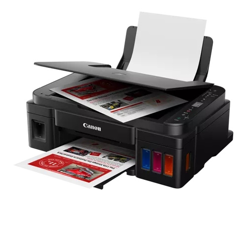 Многофункциональный беспроводной принтер Canon PIXMA G3416 с интегрированной системой чернильных резервуаров (MegaTank) — чёрный