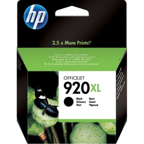 Original HP 920XL High-Capacity Black Ink Cartridge for HP OfficeJet Printers