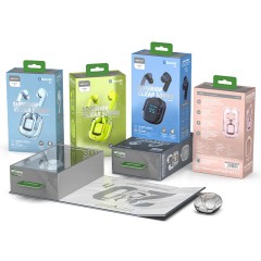 TWS наушники T6 ENC белые