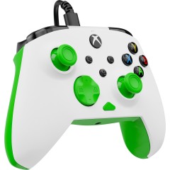 Rematch Core Xbox Gaming Controller — White/Green
