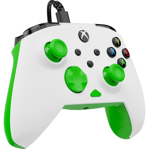 Rematch Core Xbox Gaming Controller — White/Green