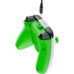 Rematch Core Xbox Gaming Controller — White/Green