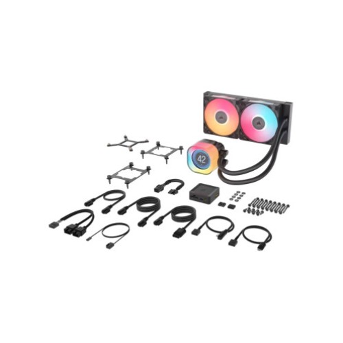 CORSAIR iCUE Link Titan 240 RX LCD AIO Liquid CPU Cooler