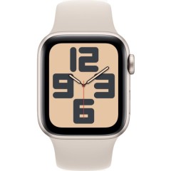 Смарт-часы Apple Watch SE GPS + Cellular 40mm с ремешком Starlight Sport Band размера M/L