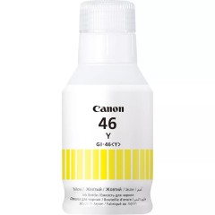 Оригинальный флакон жёлтых чернил Canon GI-46 Y для принтеров Canon MAXIFY GX