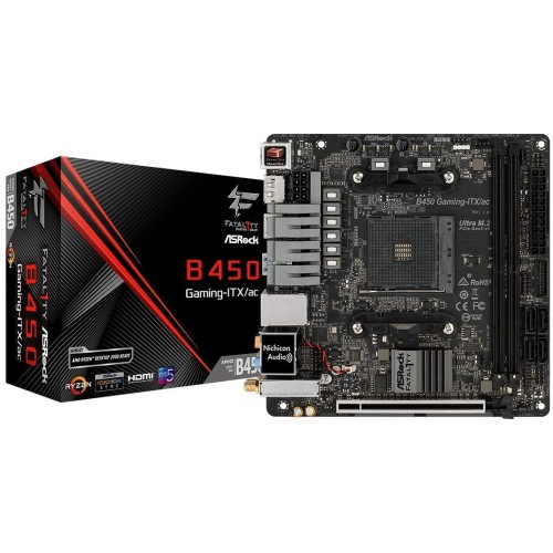 Motherboard AM4 B450 Asrock Fatal1ty Gaming-ITX/ac