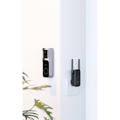 Wireless IMOU Doorbell 2S Kit DB2S Wi-Fi Video Doorbell 3MP with Rechargeable Battery