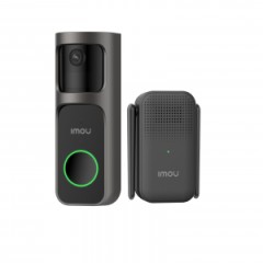 Wireless IMOU Doorbell 2S Kit DB2S Wi-Fi Video Doorbell 3MP with Rechargeable Battery