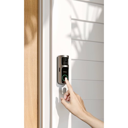 Wireless IMOU Doorbell 2S Kit DB2S Wi-Fi Video Doorbell 3MP with Rechargeable Battery