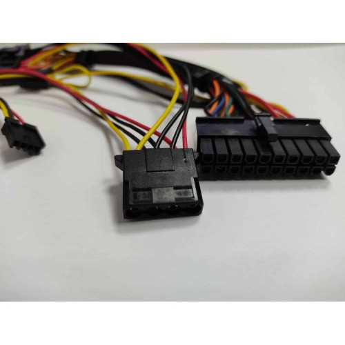 כבל למיני פי סי pin 20+4 ל-20P + 4P CPU+ Flopy + SATA + MOLEX