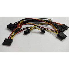 Кабель для мини-ПК pin 20+4 к 20P + 4P CPU+ Flopy + SATA + MOLEX