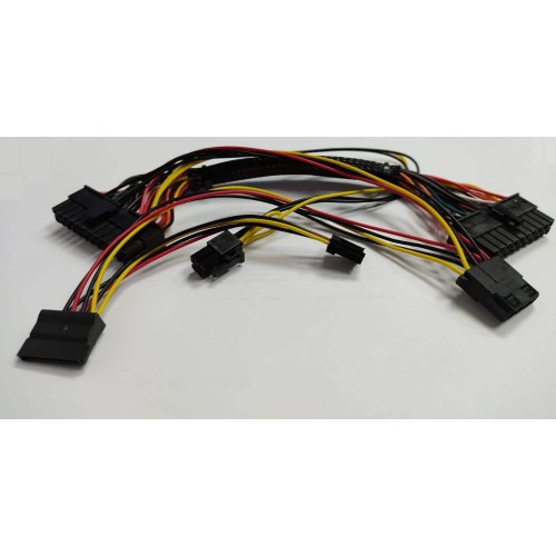 כבל למיני פי סי pin 20+4 ל-20P + 4P CPU+ Flopy + SATA + MOLEX