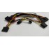 Mini PC cable pin 20+4 to 20P + 4P CPU+ Floppy + SATA + MOLEX