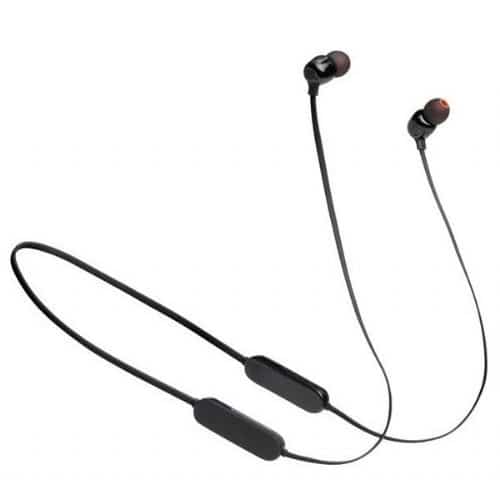 Bluetooth headphones JBL Tune 125BT in black color.