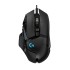 עכבר גיימינג חוטי Logitech G502 HERO High Performance עם חיישן HERO 25K — שחור