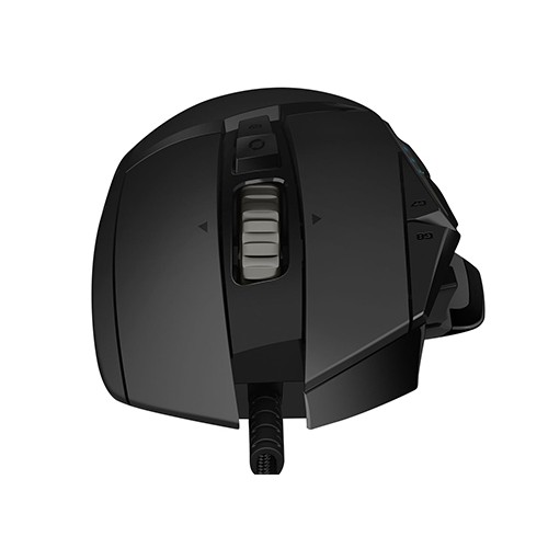 עכבר גיימינג חוטי Logitech G502 HERO High Performance עם חיישן HERO 25K — שחור