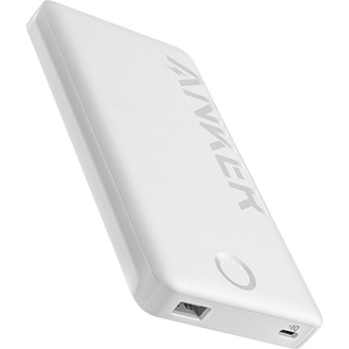 סוללת גיבוי Anker 323 Power Bank (PowerCore PIQ) 10000mAh — לבן