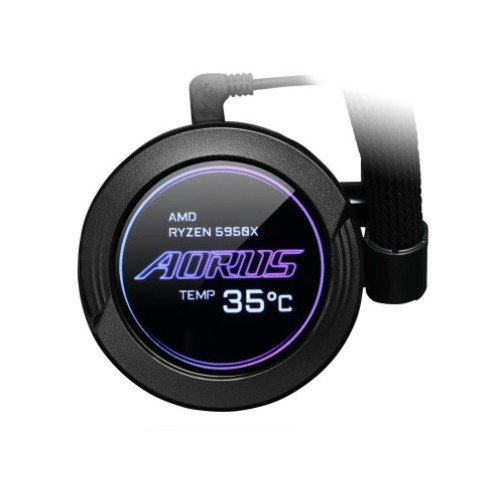 CPU Cooler GIGABYTE AORUS WATERFORCE X 240 LCD LIQUID COOLER