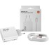 90W USB-A Charger (EU) + USB-A to Type-C Cable — White