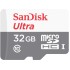 כרטיס זיכרון SanDisk Ultra MicroSDHC כרטיס זיכרון ללא מתאם בנפח 32GB