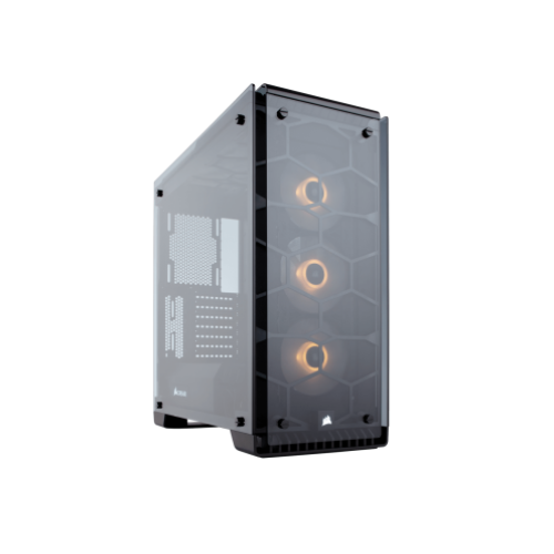 מארז Corsair Crystal Series 570X RGB ATX Mid Tower בצבע שחור