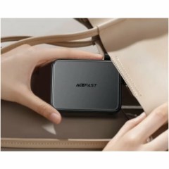 סוללת גיבוי ACEFAST M28 בקיבולת 10000mAh עם טעינה מהירה 22.5W — שחור