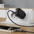 Быстрое сетевое зарядное устройство A108 PD67W (2xUSB-C + USB-A) – с европейской вилкой (EU), черное