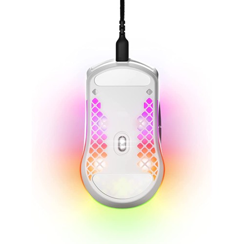 Игровая мышь белого цвета Steelseries Aerox 3 White Gaming Mouse