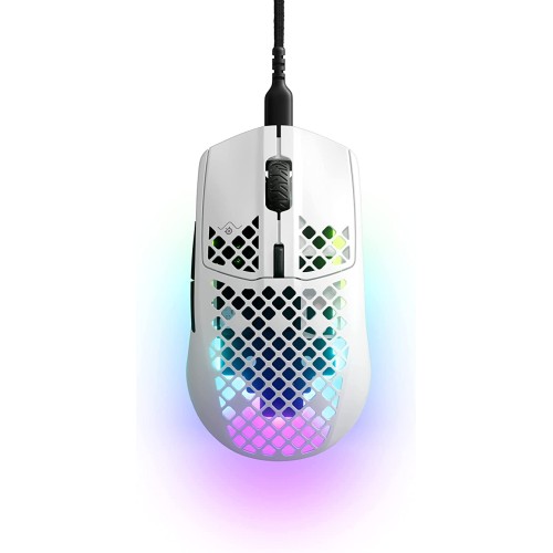 Игровая мышь белого цвета Steelseries Aerox 3 White Gaming Mouse